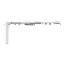 LTECH Xiaolei Retractable curtain track for CUR15 - 安装图