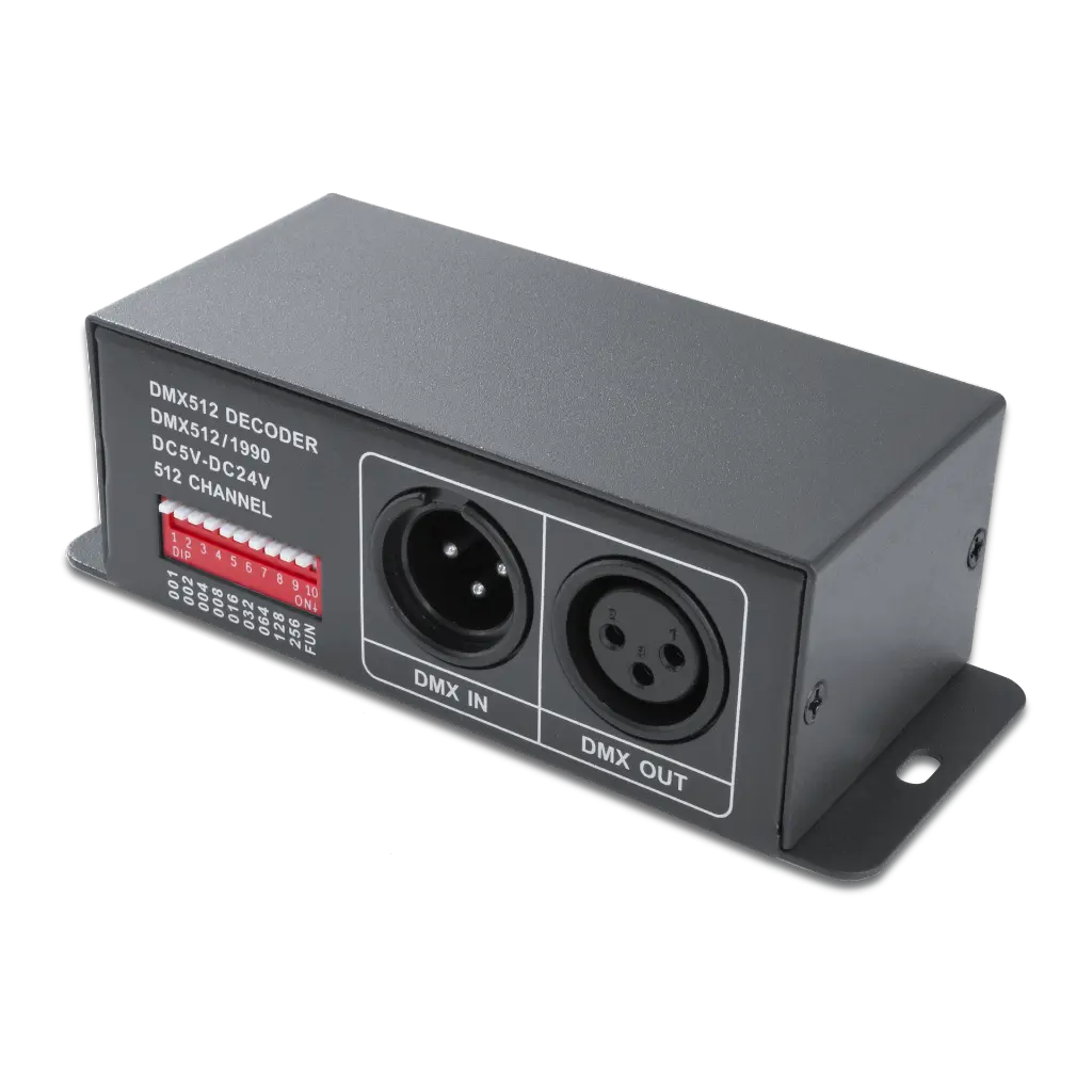 LTECH DMX-SPI Decoder - LT-DMX-1809 - 单