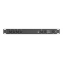 LTECH DMX/RDM 4CH Signal Amplifier 3-pin XLR - RDM-AMP-4 - 正视图