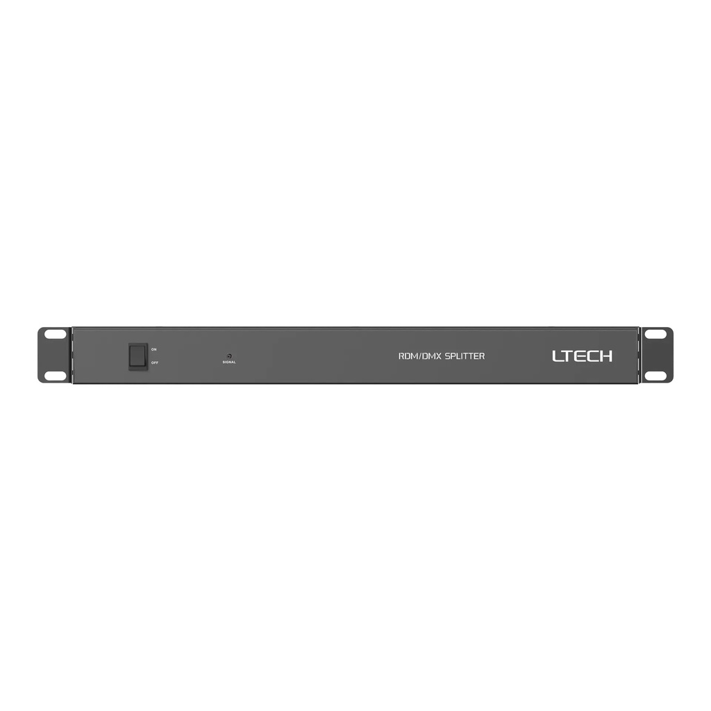 LTECH DMX/RDM 4CH Signal Amplifier 5-pin XLR - RDM-AMP-4E - 4,RDM 4E,RDM 8,RDM 8 后视图