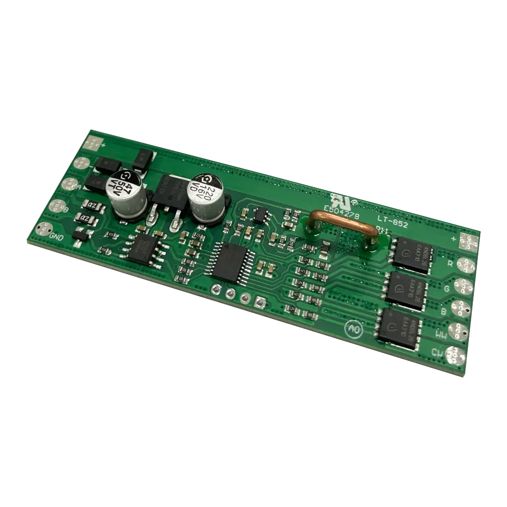 LTECH DMX/RDM LED driver PCB CV 5x2A - LT-852 - 2