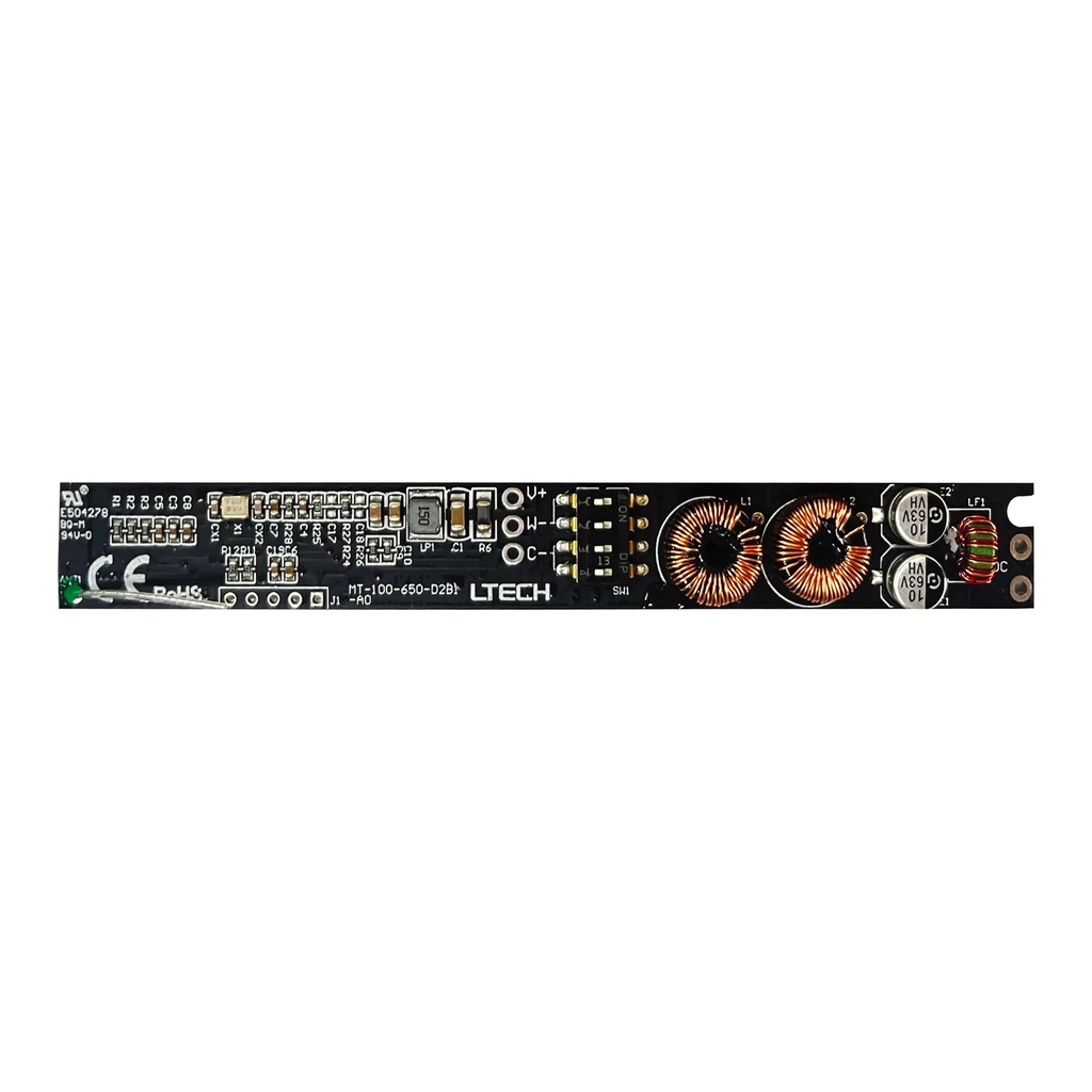 LTECH Xiaolei Track Driver CC BLE 5.0 2CH 500-650mA 48V - MT-500-650-D2B1 - 俯视图