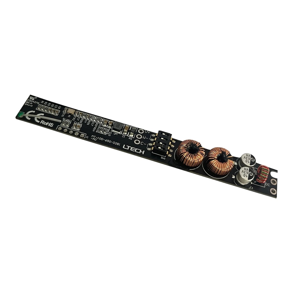 LTECH Xiaolei Track Driver CC BLE 5.0 2CH 500-650mA 48V - MT-500-650-D2B1 - 45度角