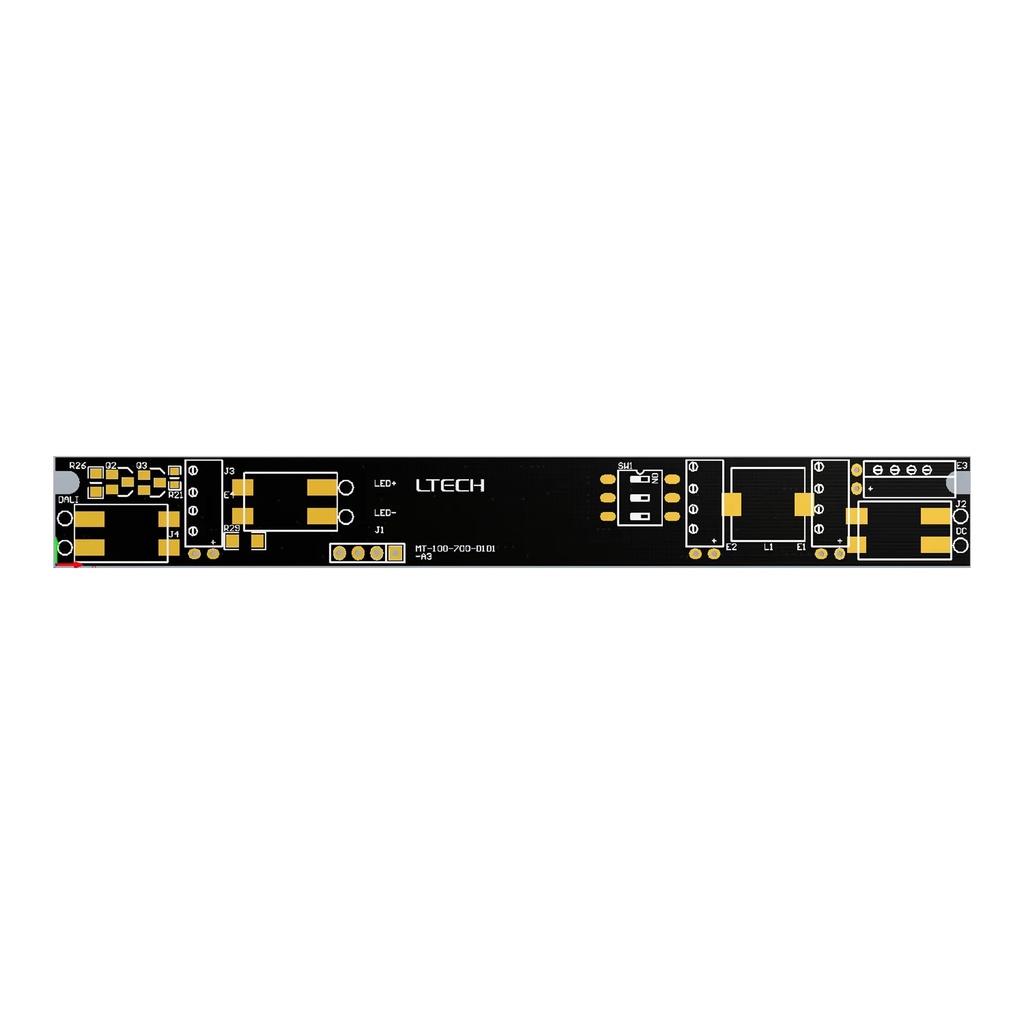 LTECH LTSYS Track Driver CC DALI 1CH 350-700mA 48V - MT-350-700-D1D1 -