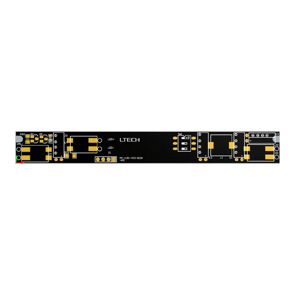 LTECH LTSYS Track Driver CC DALI 1CH 350-700mA 48V - MT-350-700-D1D1 -