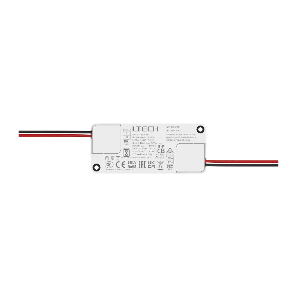 LTECH LTSYS Driver On/Off CC 150mA 6W - SN-15-150-G1N - 正面