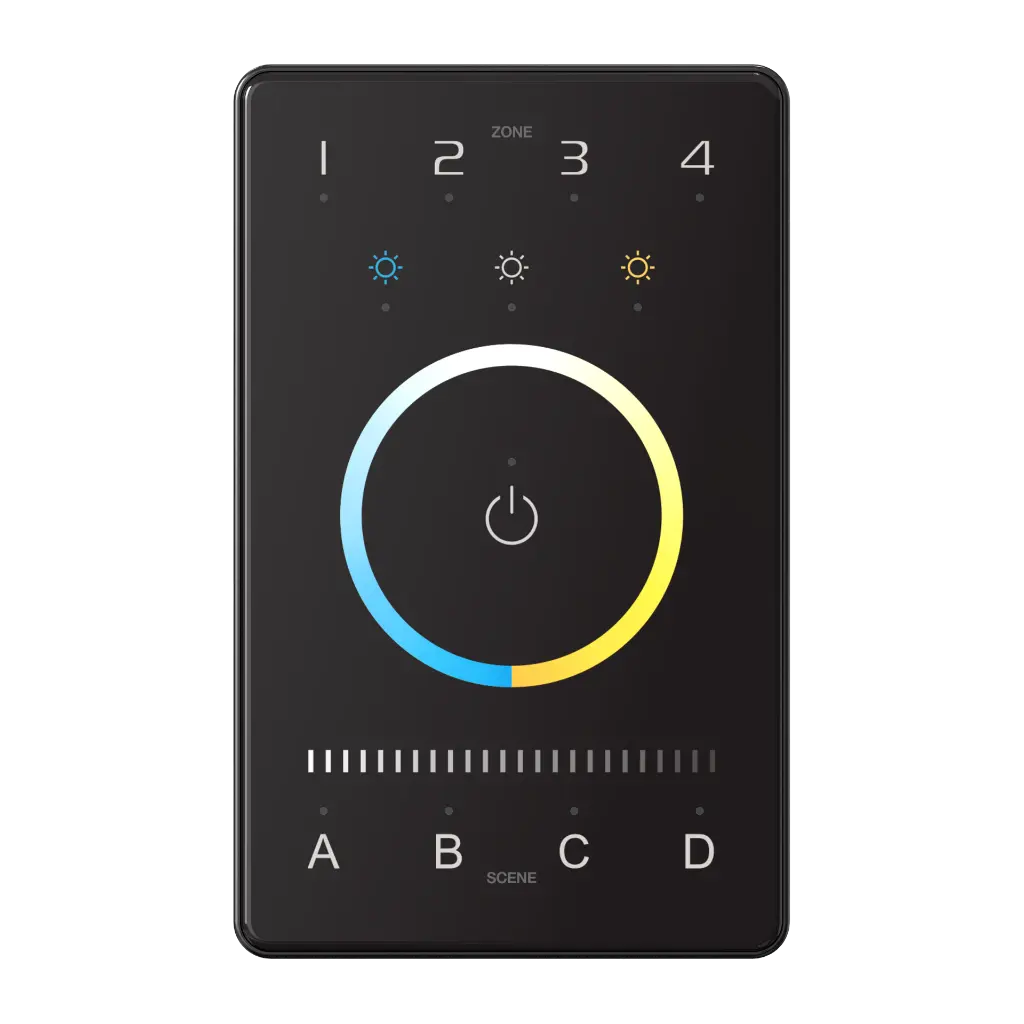 LTECH Bluetooth/DMX touch panel US CT - UB2 - 正面