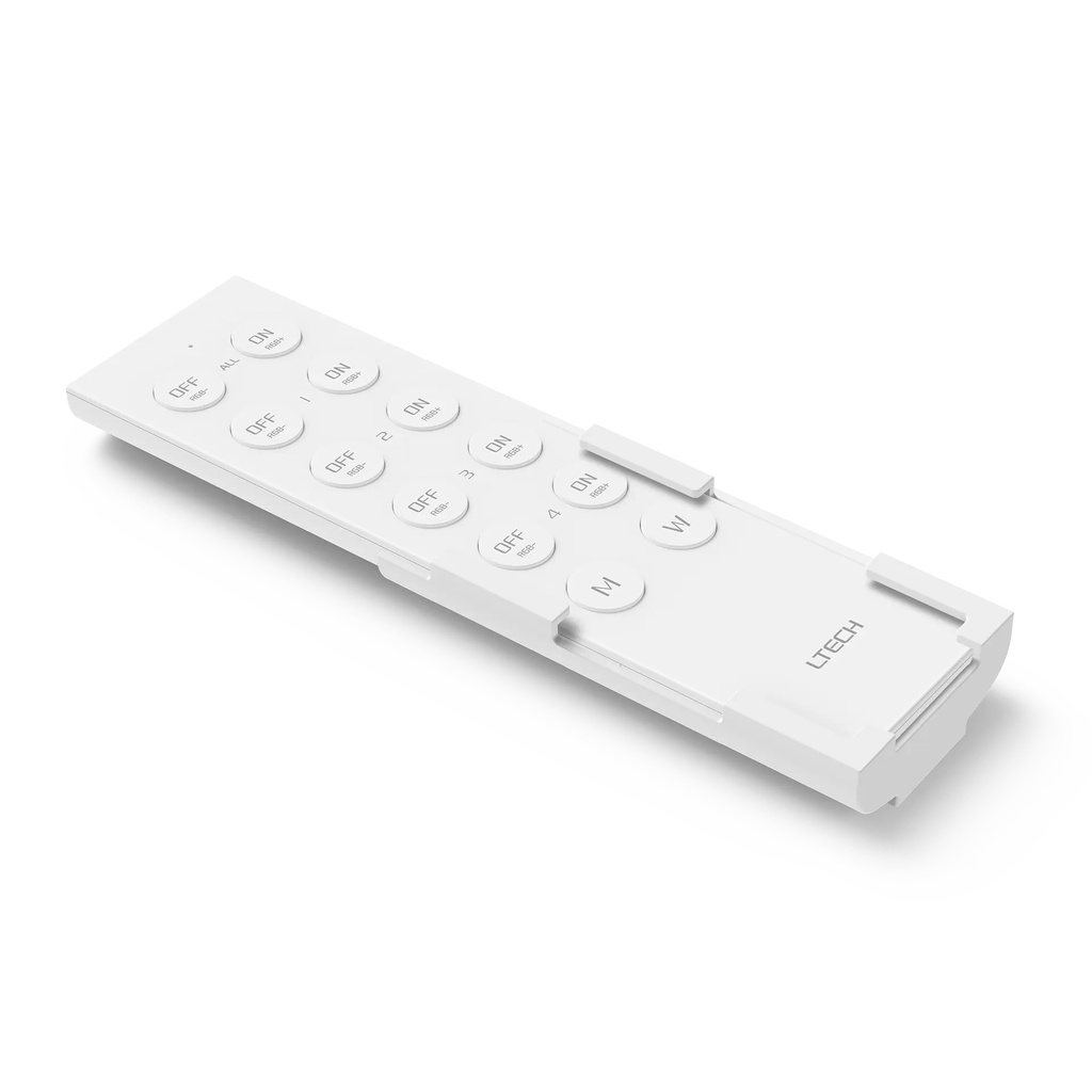 LTECH RF remote control RGBW 4 zone - F8 - 带支架