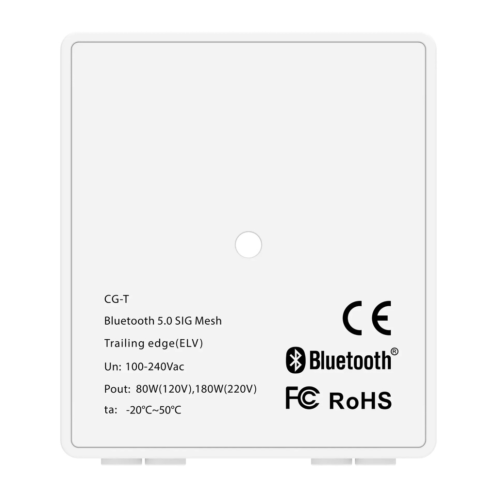 LTECH Xiaolei BLE 5.0 Triac dimmer - CG-T - 背面