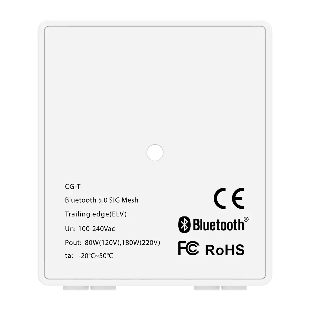 LTECH Xiaolei BLE 5.0 Triac dimmer - CG-T - 背面