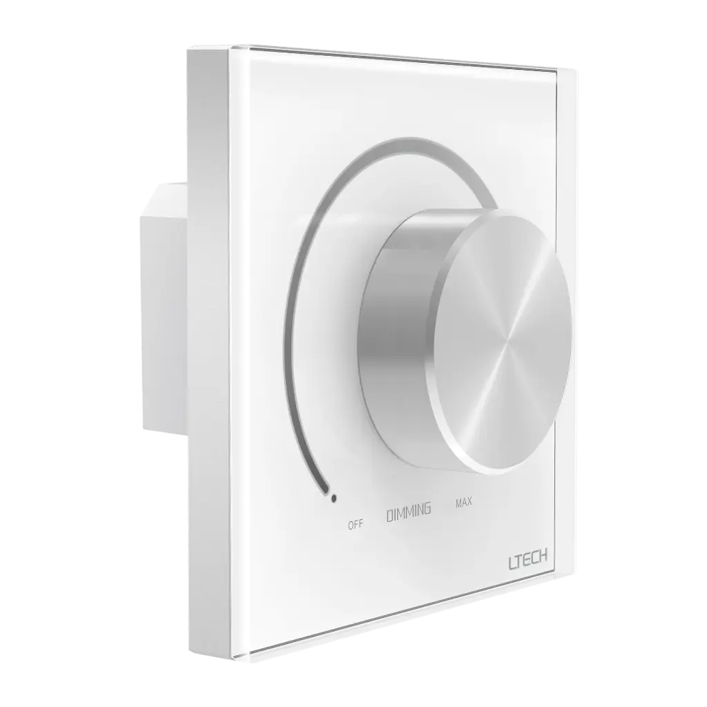 LTECH Knob panel ELV/Triac - E6P-TD1 - 立体