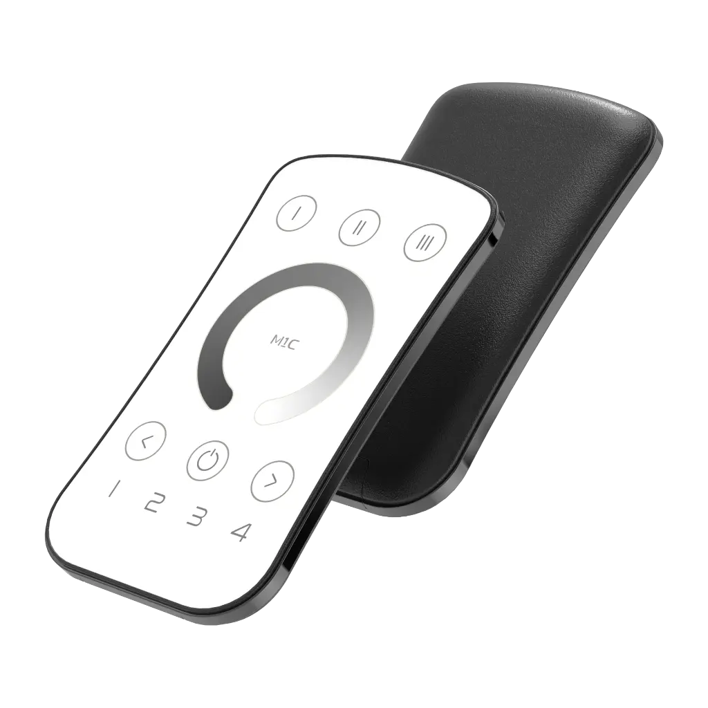 LTECH Mini RF remote control 4 zone - M1C - 背面