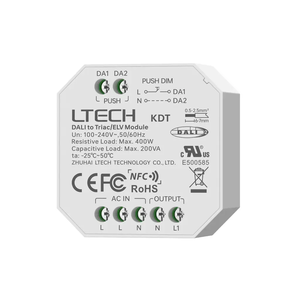[2316101] LTECH DALI to Triac/ELV module - KDT