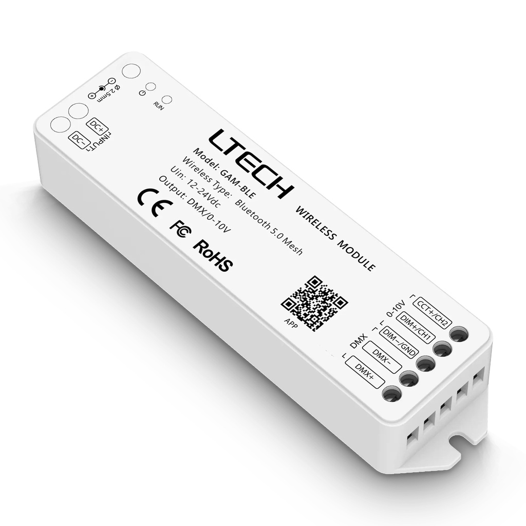 [2312401] LTECH Bluetooth receiver 0-10V/DMX - GAM-BLE