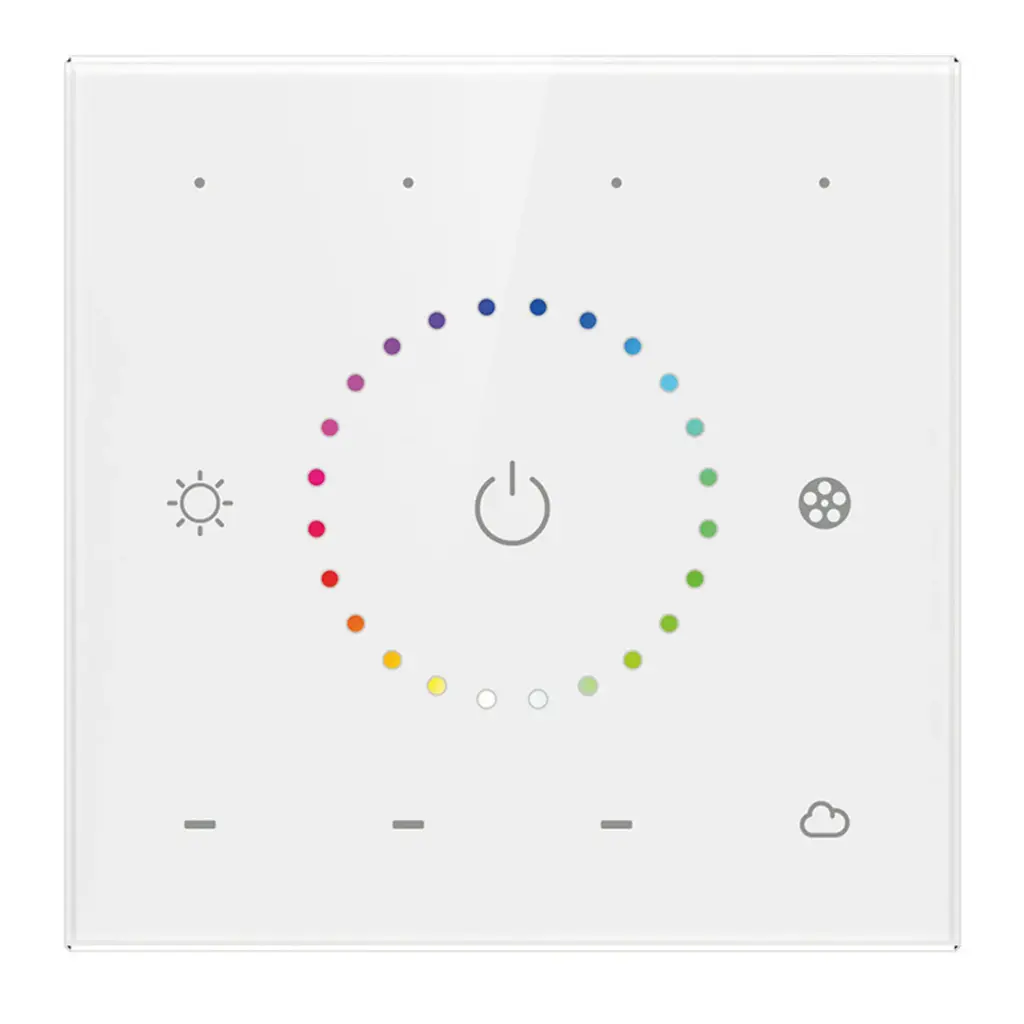 LTECH Bluetooth touch panel RGB/RGBW/RGBCT 4 zones - EB5