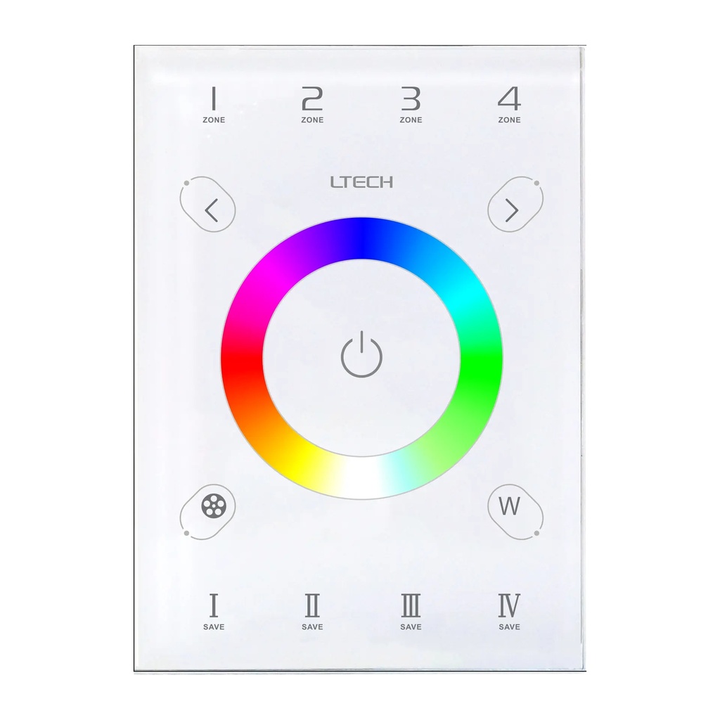 LTECH Bluetooth/DMX/WIFI touch panel RGBW - UX8