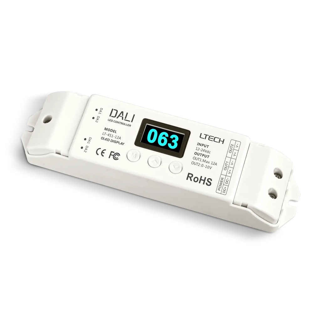 LTECH DALI LED driver CV 1x12A - LT-451-12A