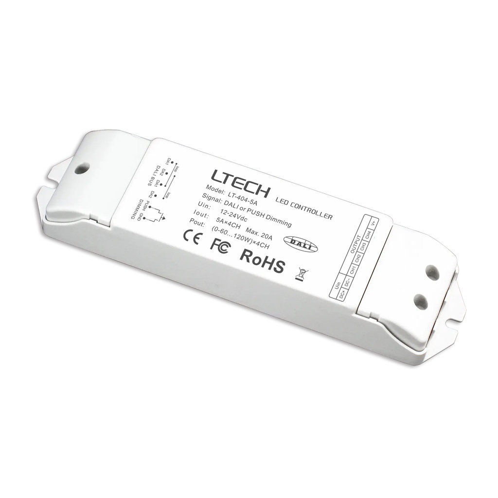 [2264900] LTECH DALI LED driver CV 4x5A - LT-404-5A