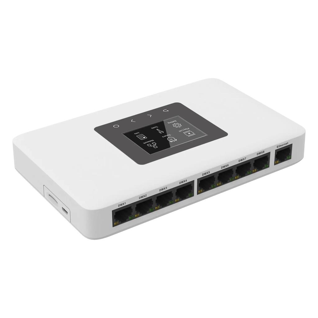 LTECH ArtNet-DMX control system - ArtNet-DMX-8S
