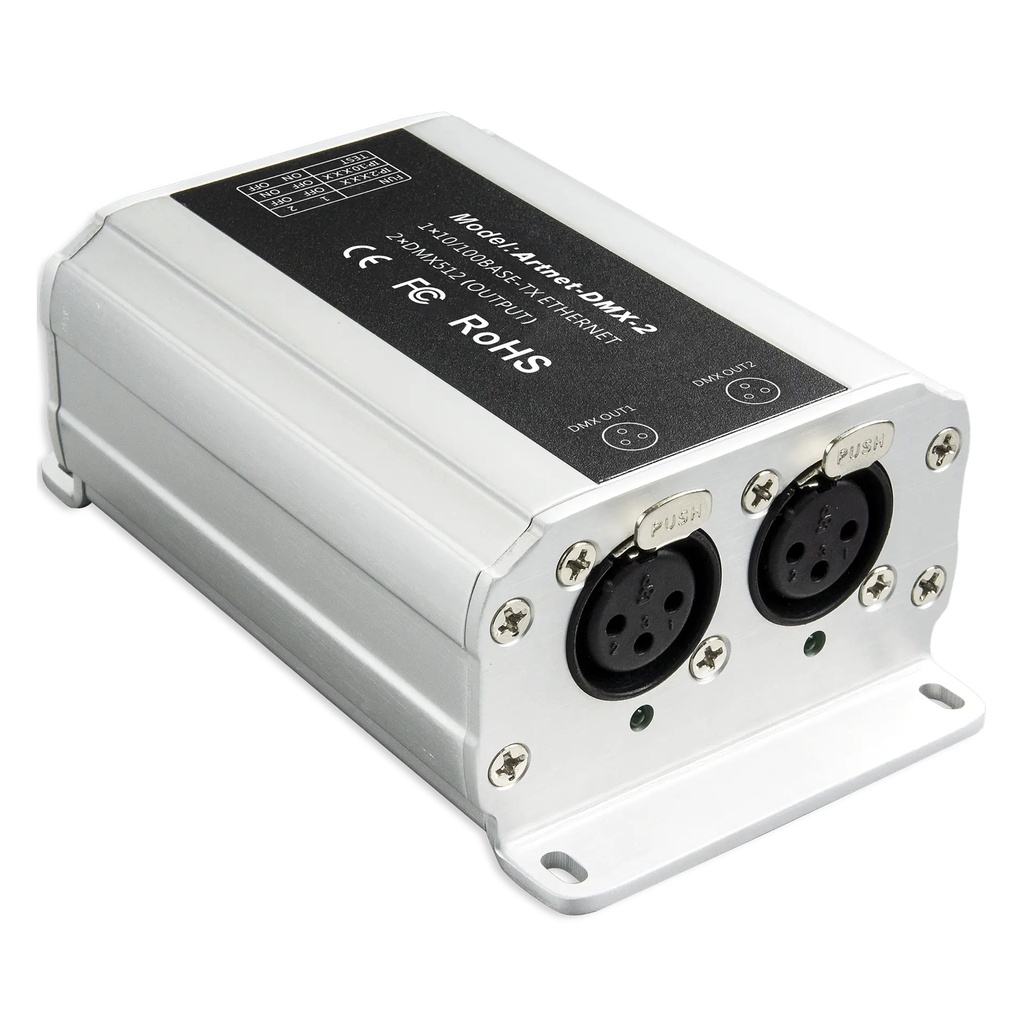 LTECH ArtNet-DMX converter 2 port - ArtNet-DMX-2