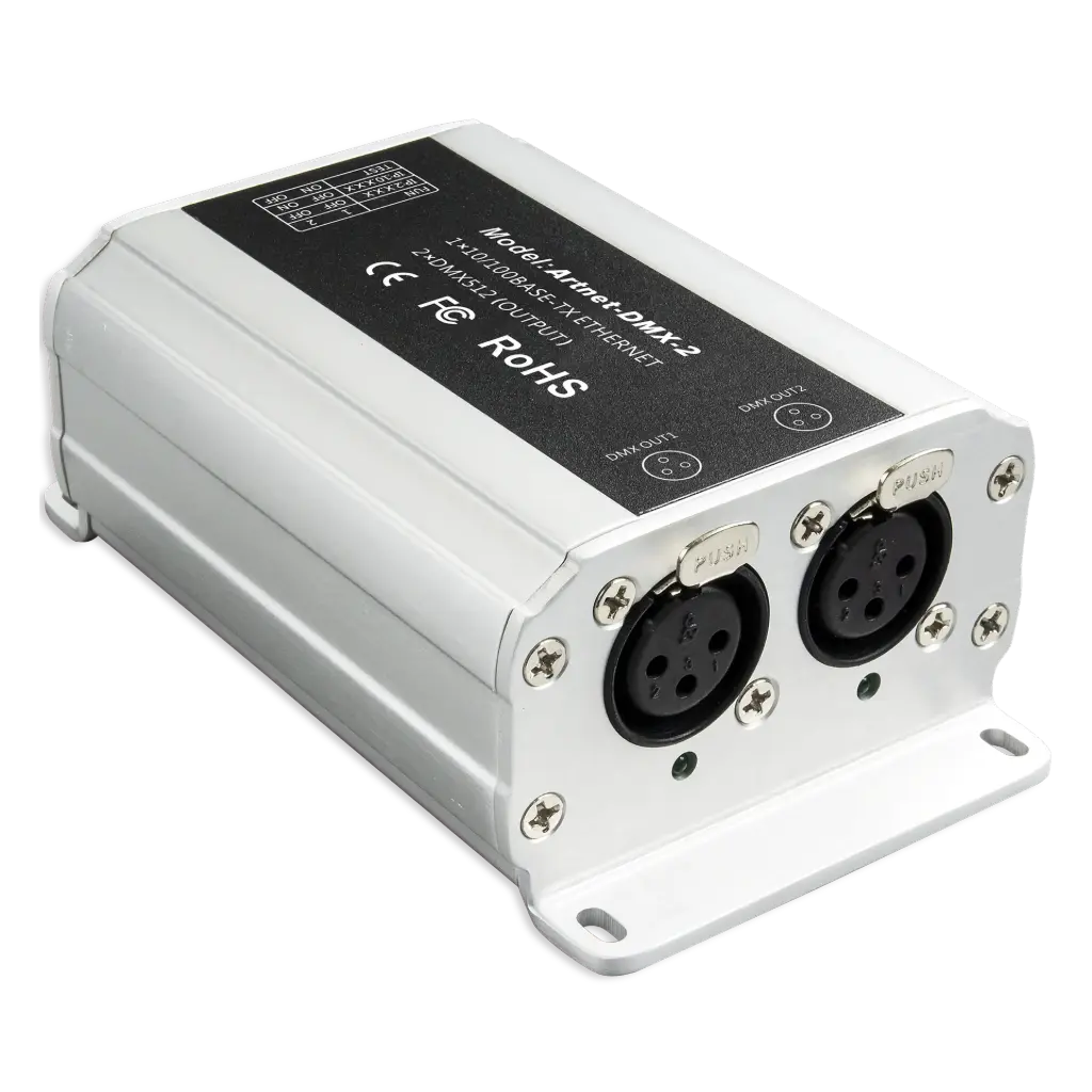 [2291200] LTECH ArtNet-DMX converter 2 port - ArtNet-DMX-2