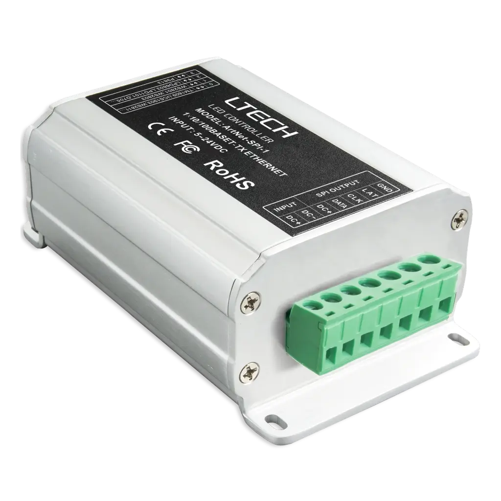 [2291400] LTECH ArtNet-SPI converter 1 port - Artnet-SPI-1