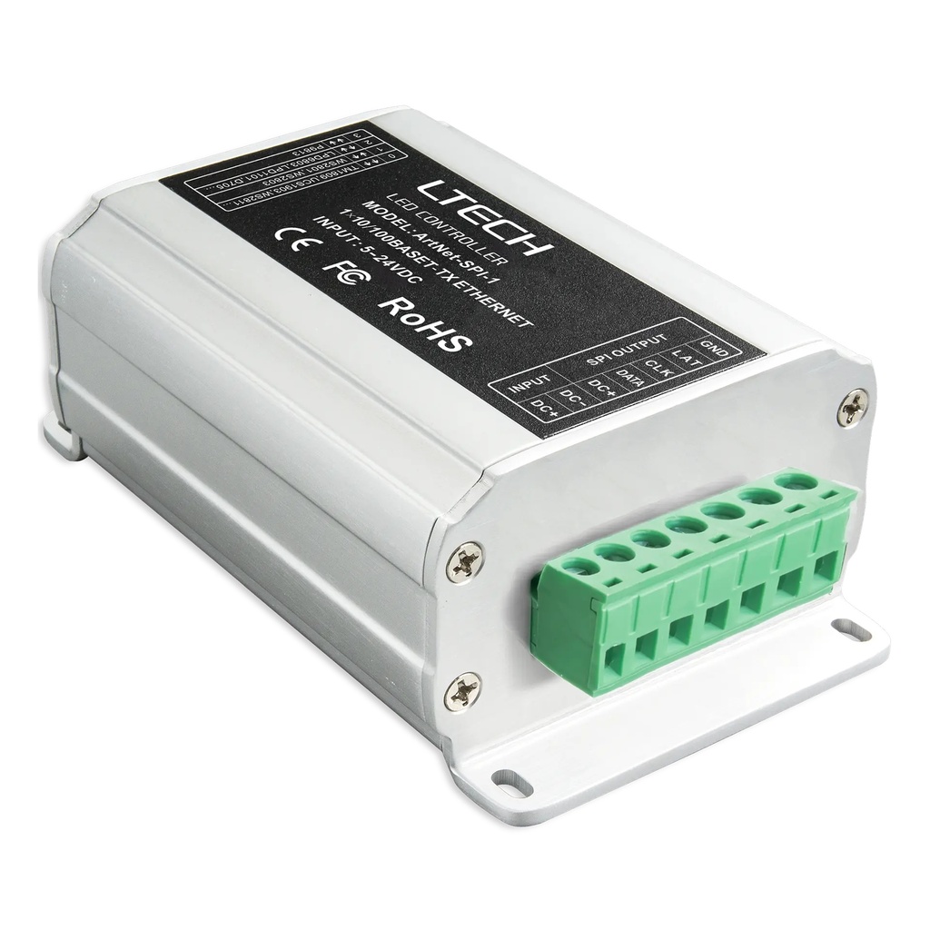 LTECH ArtNet-SPI converter 1 port - Artnet-SPI-1