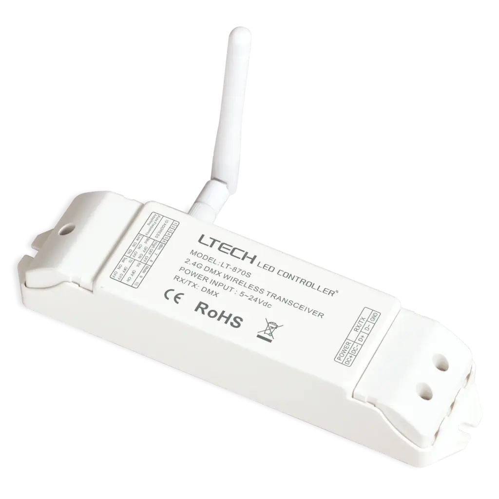 [2272100] LTECH 2.4G Wireless DMX512 Transceiver - LT-870S