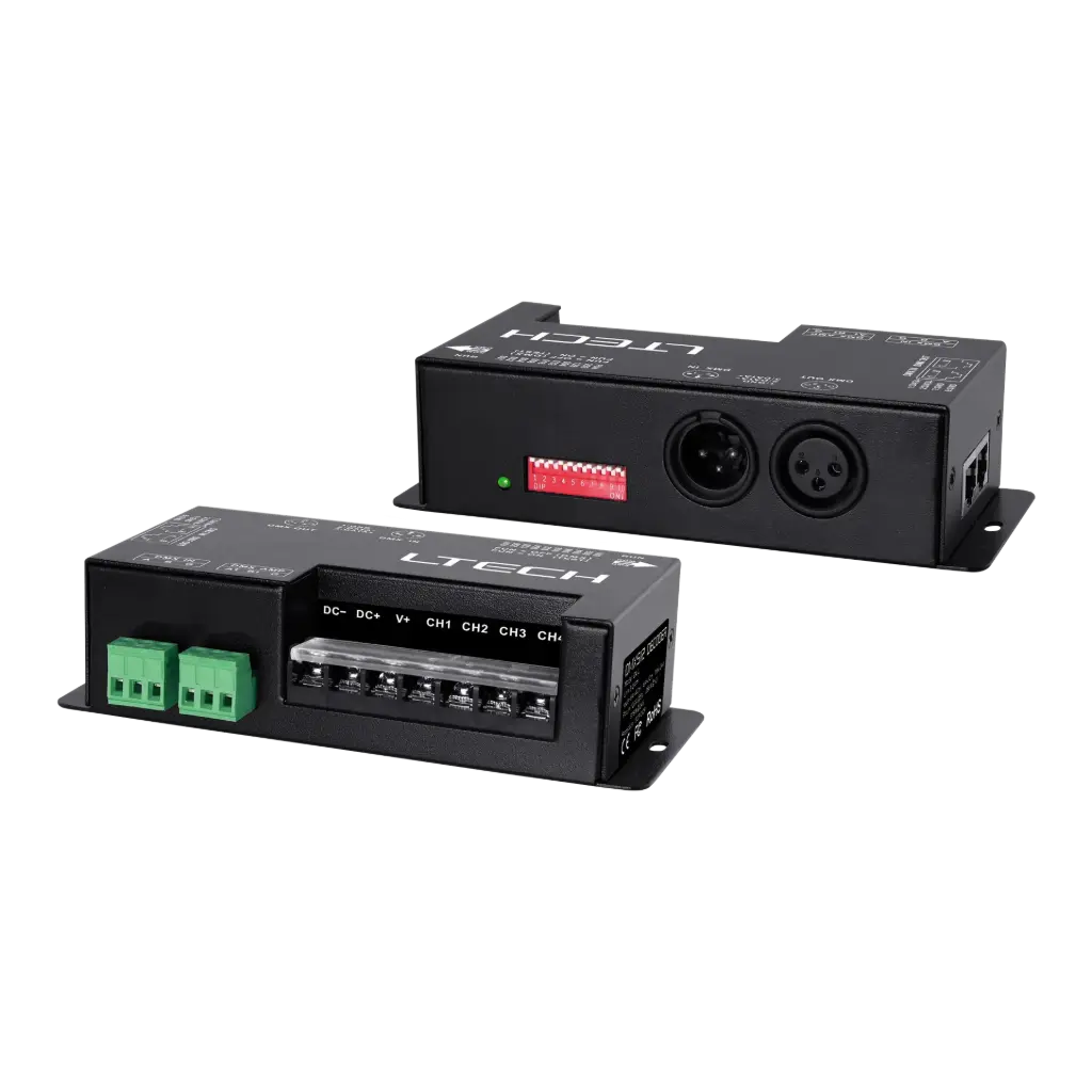 [2285301] LTECH DMX LED driver CV 3x8A / 4x6A - D4-L