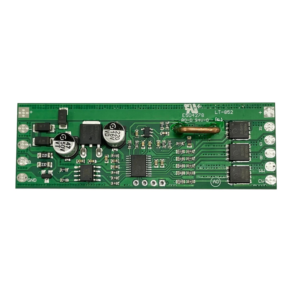LTECH DMX/RDM LED driver PCB CV 5x2A - LT-852