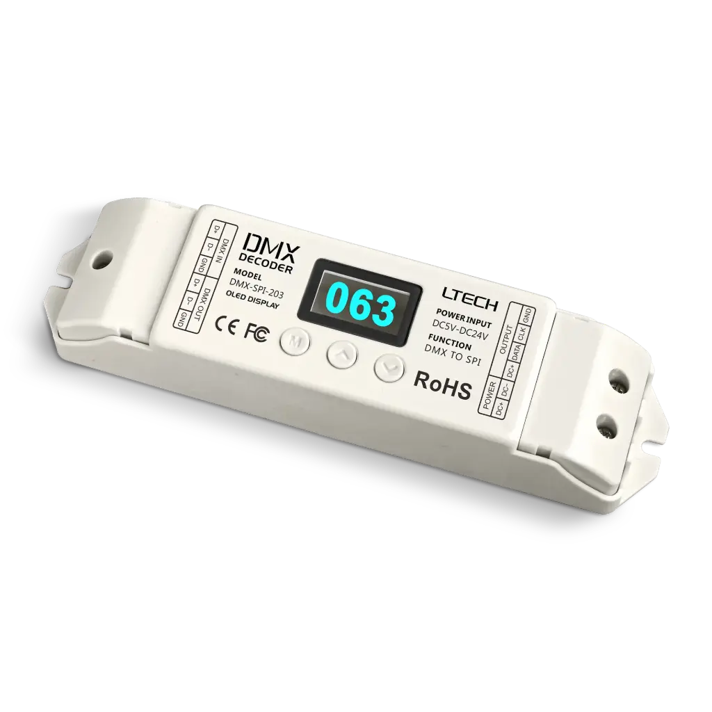 [2281300] LTECH DMX-SPI Decoder - DMX-SPI-203