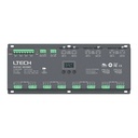 LTECH DMX/RDM LED driver CV 24x3A OLED - LT-924-OLED