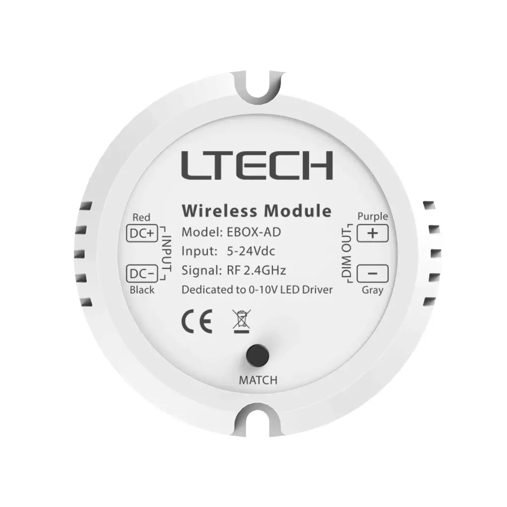LTECH RF Receiver 10V PWM - EBOX-AD