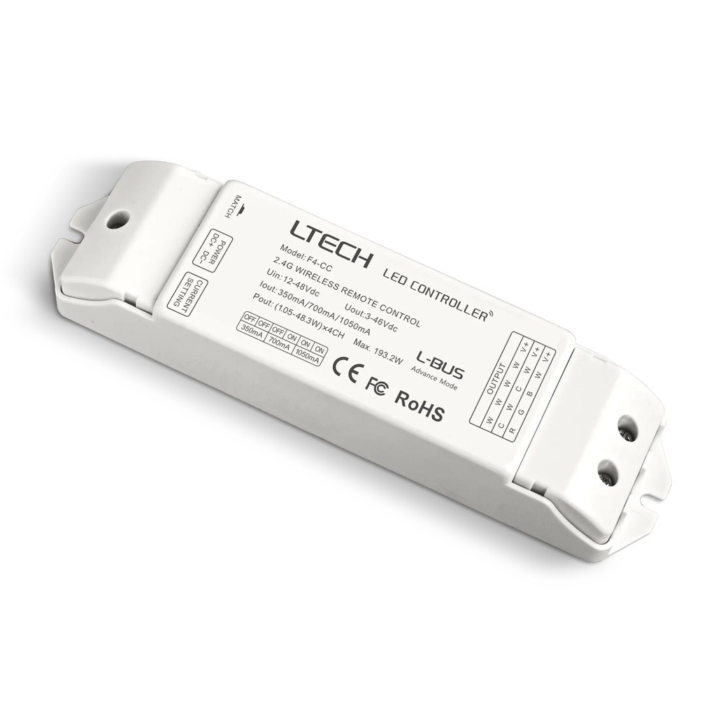 LTECH RF receiver CC 4xCC - F4-CC