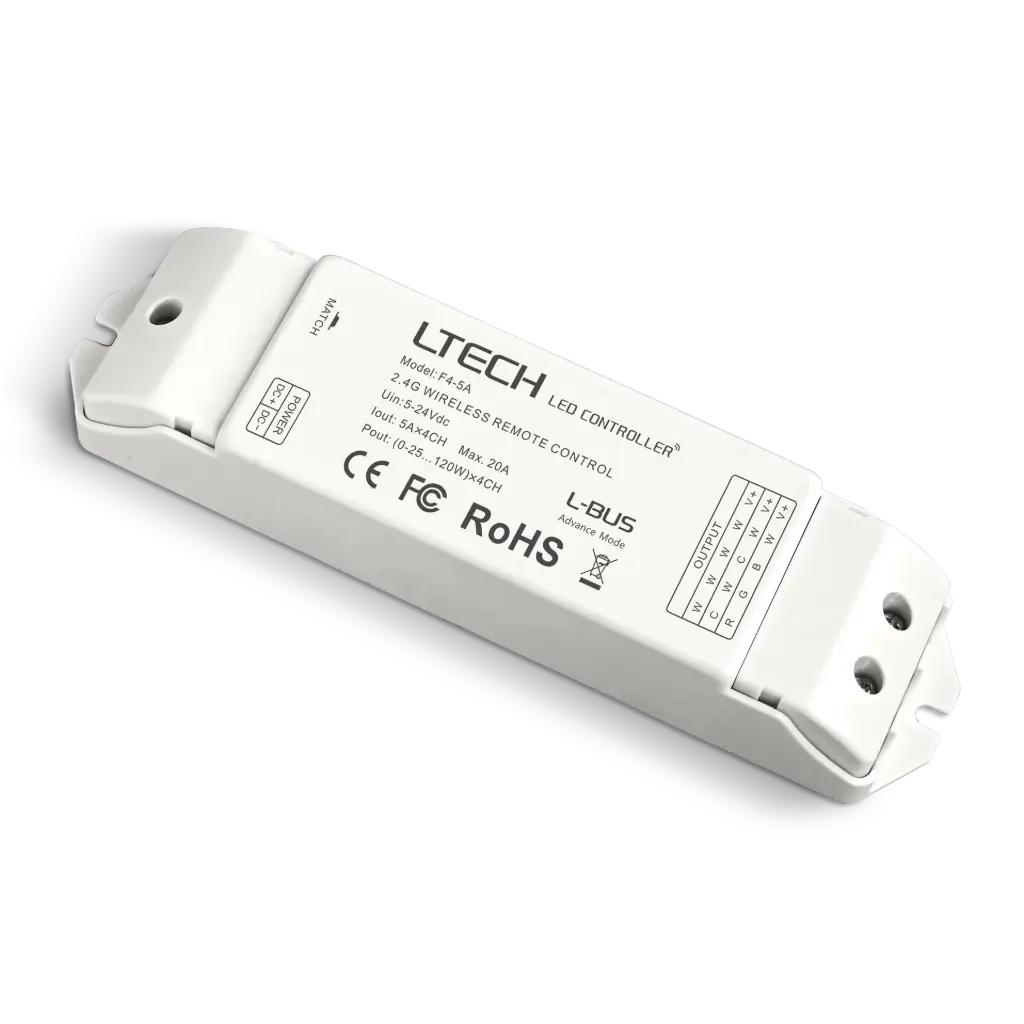 LTECH RF receiver CV 4x5A - F4-5A