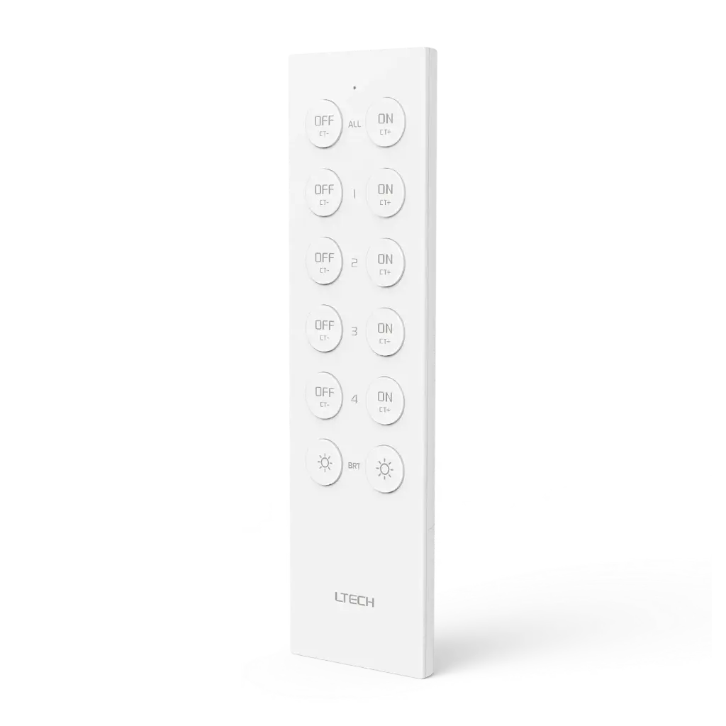 LTECH RF remote control CT 4 zone - F6