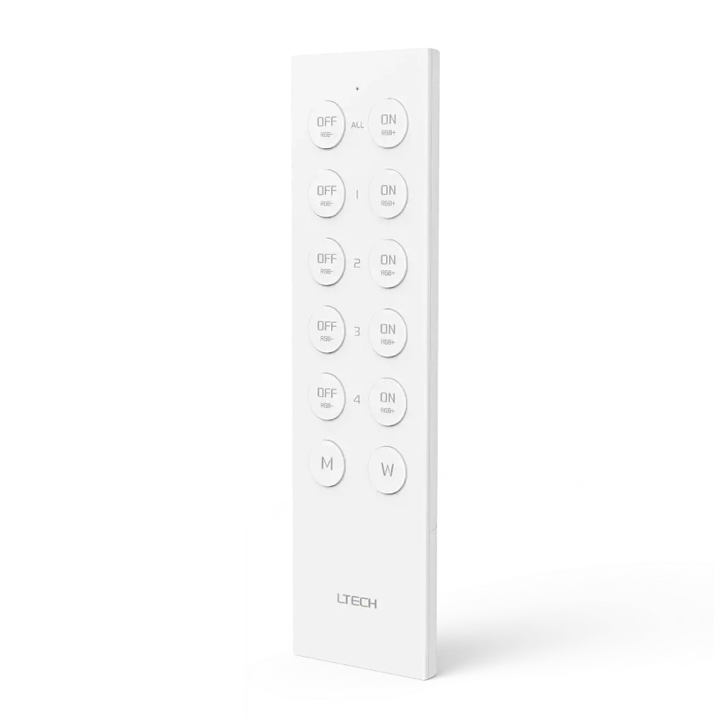 [2292800] LTECH RF remote control RGBW 4 zone - F8