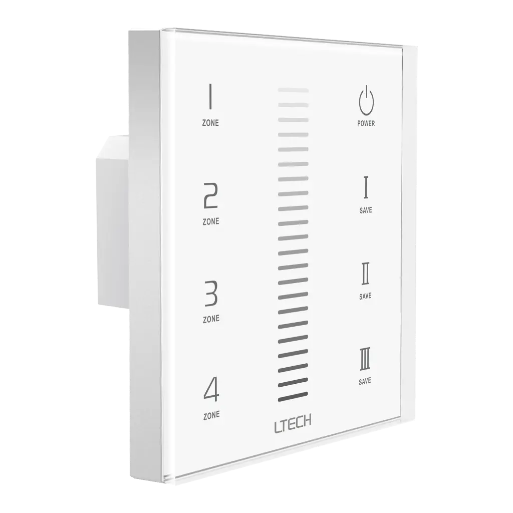 LTECH RF/DMX touch panel 4 zone - EX5