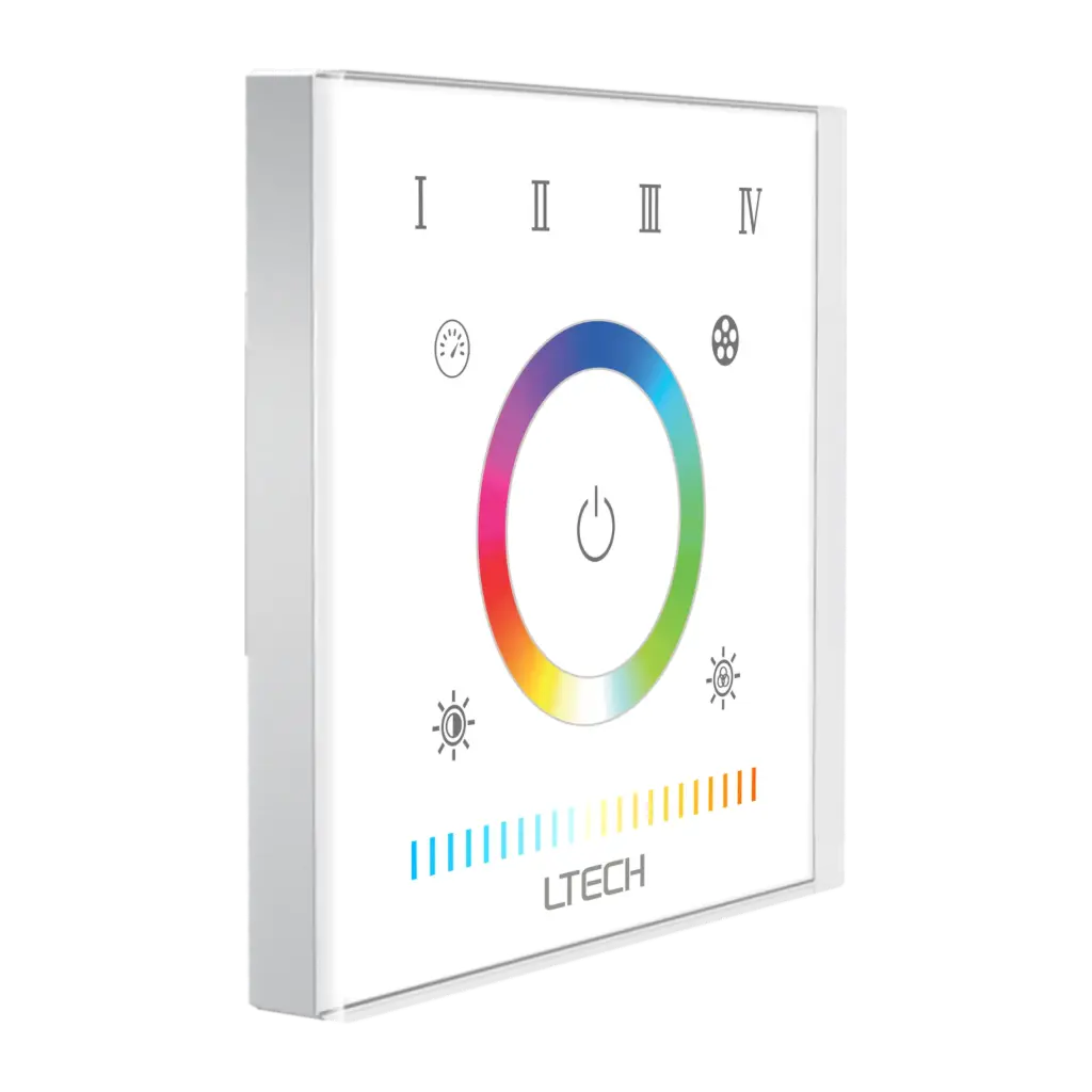 [2260801] LTECH RF/DMX touch panel RGBCT - EX5S