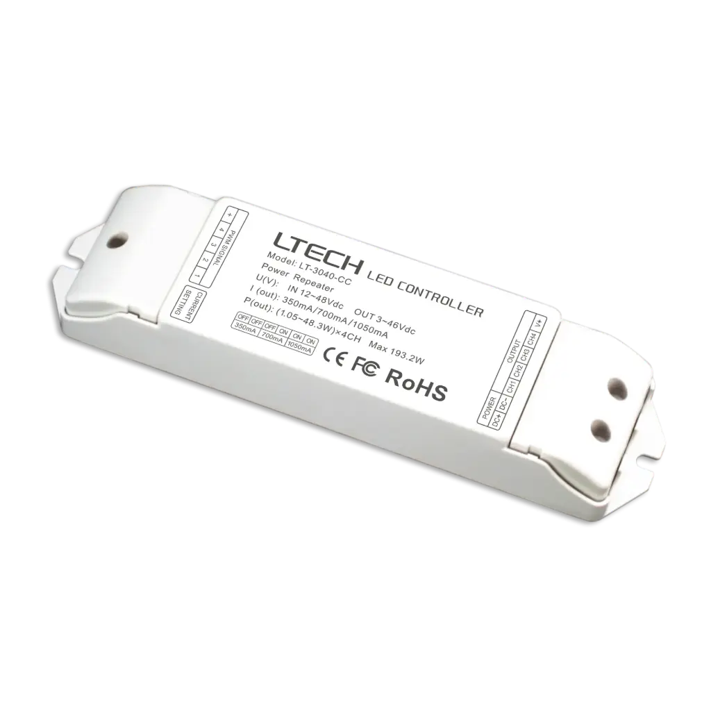 [2311200] LTECH Power repeater CC 4ch - LT-3040-CC