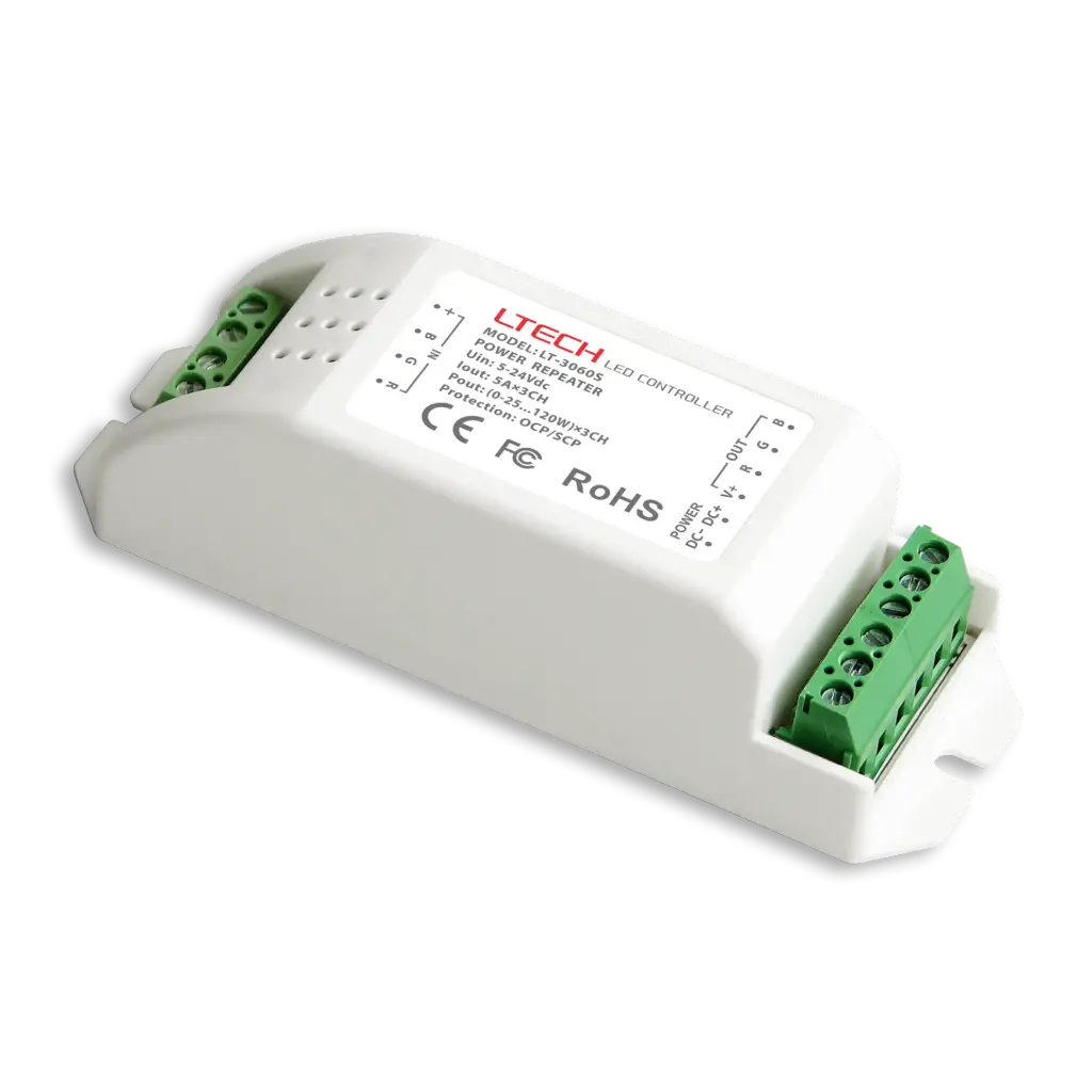 [2311110] LTECH Power repeater CV 3x5A - LT-3060S