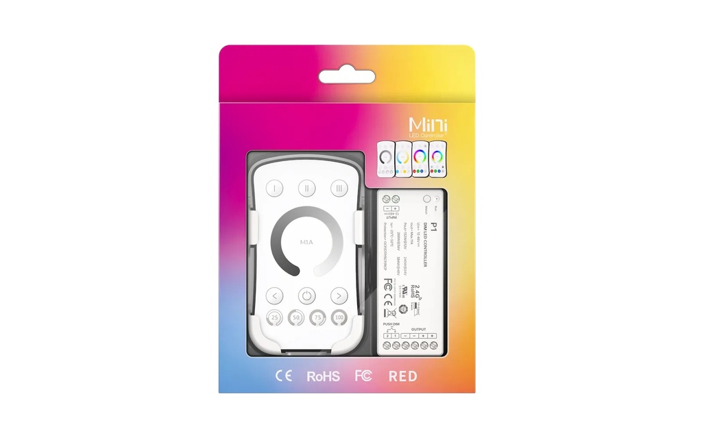 [2266110] LTECH Mini RF remote + receiver CV 11A - M1A+P1