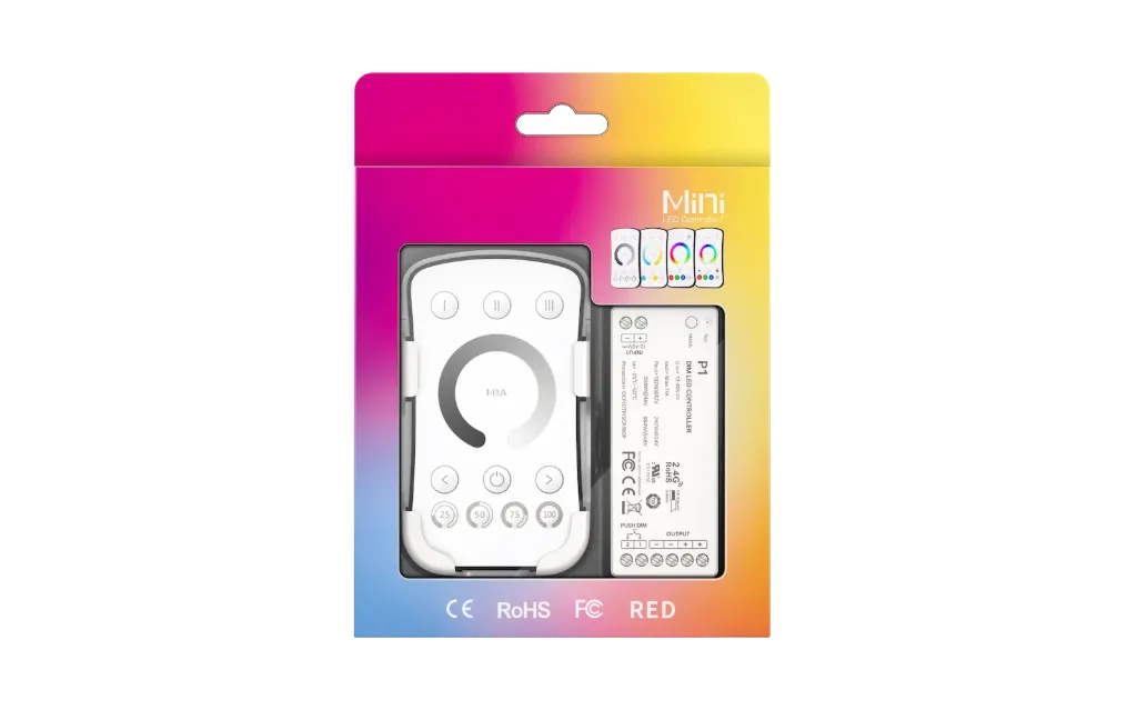 [2266110] LTECH Mini RF remote + receiver CV 11A - M1A+P1