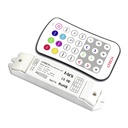 LTECH Mini RF remote + receiver CV 3x3A RGB - M7+M3-3A