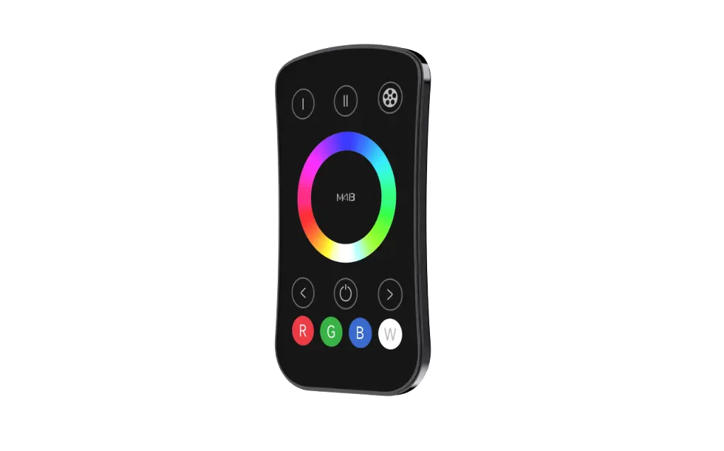 LTECH Mini RF remote control RGBW Black - M4B