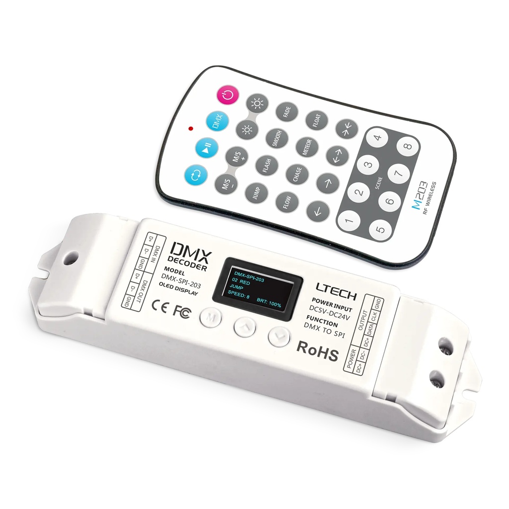 [2281310] LTECH SPI Digital controller - DMX-SPI-203+M203