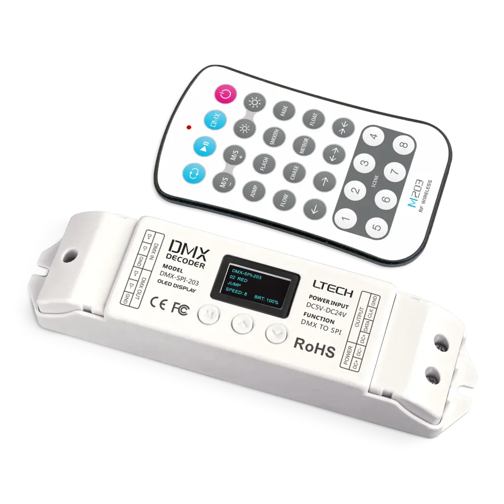 [2281310] LTECH SPI Digital controller - DMX-SPI-203+M203