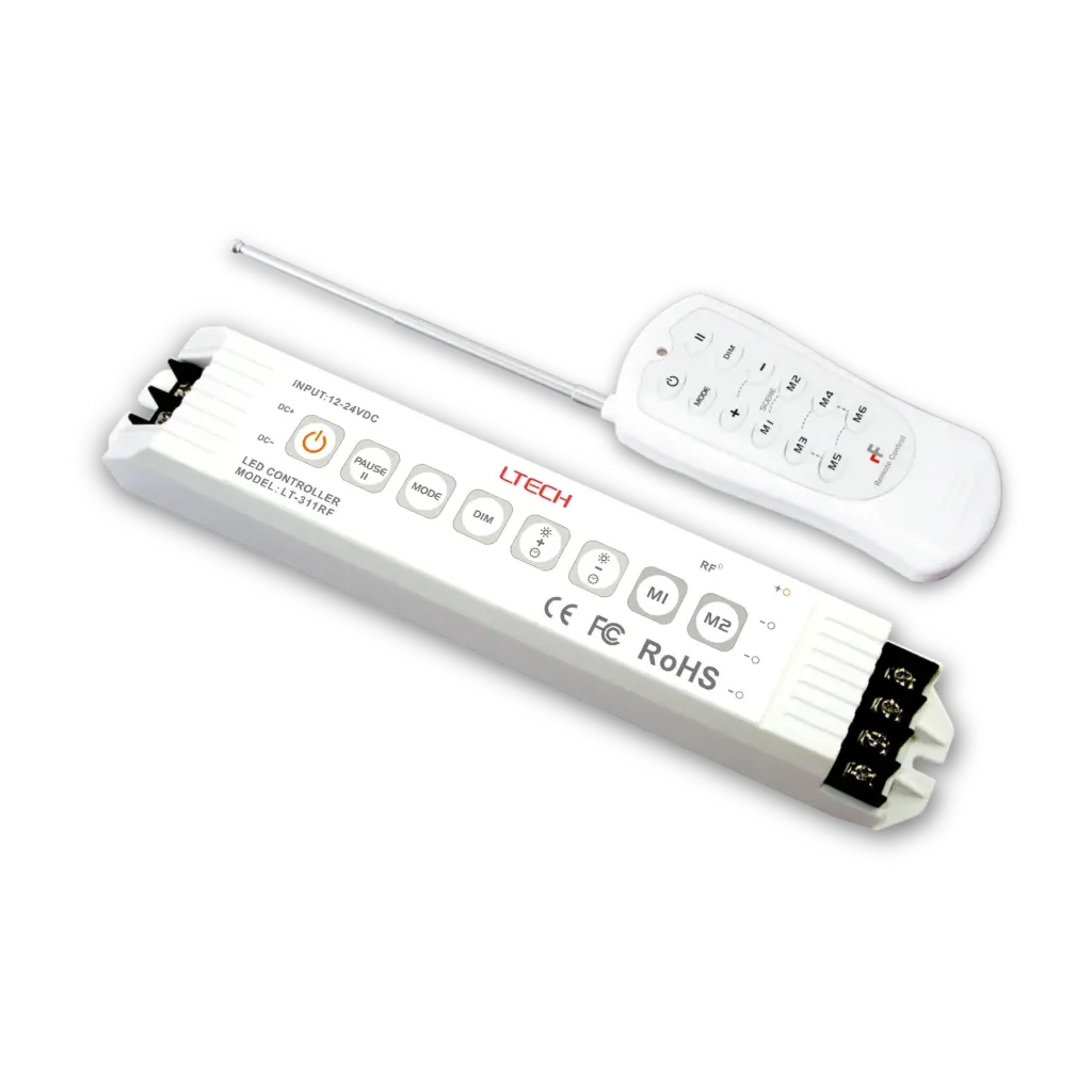 [2261200] LTECH Controller CV 3x6A Single color - LT-311RF