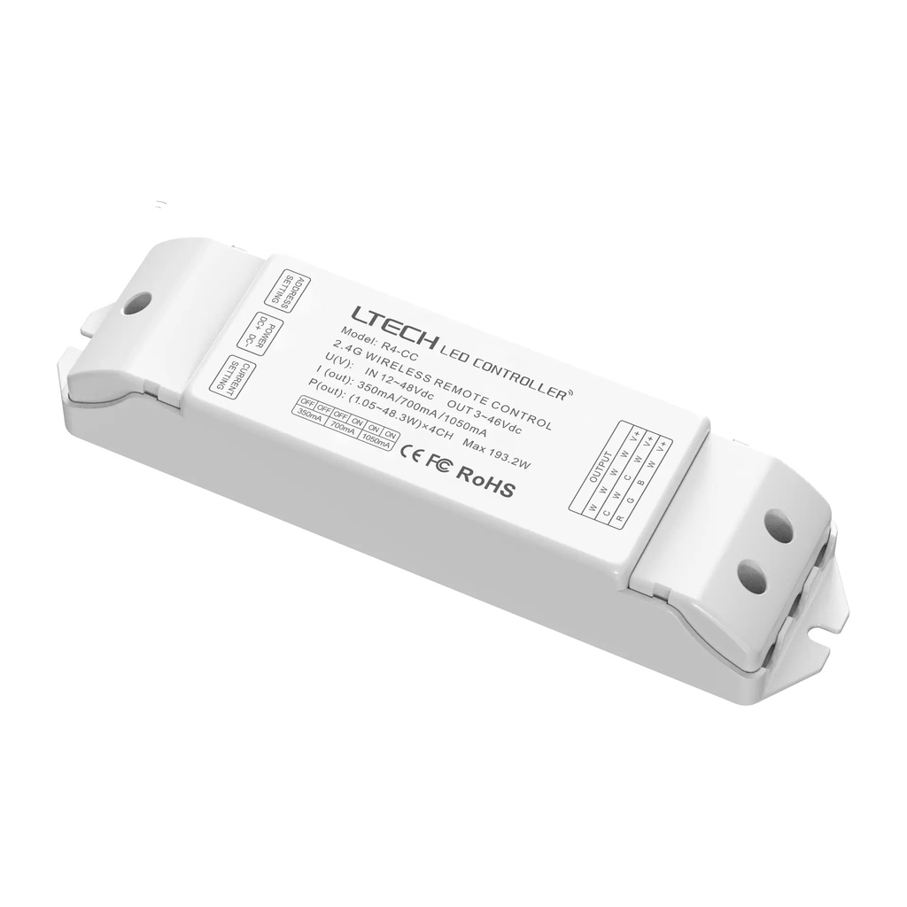 LTECH RF receiver CC 4ch - R4-CC