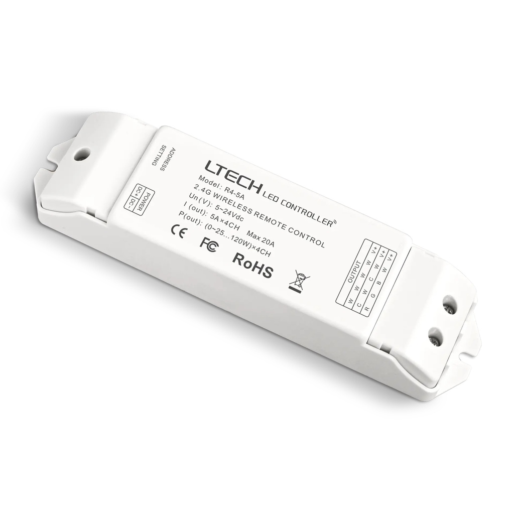 LTECH RF receiver CV 4x5A - R4-5A